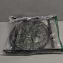 15" Tall Metal Plant Stand, 2 Pack 11" Wide Round Plant Stand for Flower Pots Up to 100lbs, Rustproof Iron Plant Holder for Indoor Outdoor Use, Easy Assemble Flower Stand for Home Garden Display