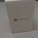 Miracase Phone Holders for Your Car with Metal Hook Clip, Air Vent Cell Phone Stand Car Mount, Universal Automobile Cradle for Garmin GPS Fit iPhone Android and All Smartphones, Dark Black (1 Pack)