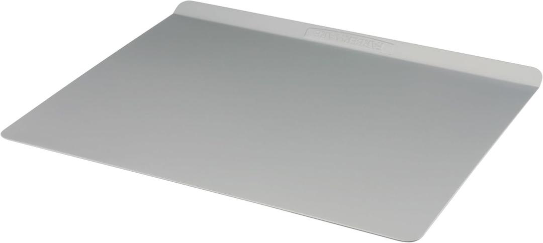 Farberware Insulated Bakeware Nonstick Cookie Baking Sheet, 14" x 16", Light Gray