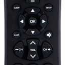 Philips Universal Remote Control for Samsung, Vizio, LG, Sony, Sharp, Roku, Apple TV, RCA, Panasonic, Smart TVs, Streaming Players, Blu-ray, DVD, Simple Setup, 4-Device, Black, SRP9141A/27