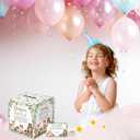 Woodland Diaper Raffle & Baby Advice Cards - Forest-Themed Gender-Neutral Baby Shower Game Tickets for Diaper Raffle Box, Deer, Fox & Owl Design Party Supplies (Green Eucalyptus Border)