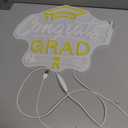 Congrats Grad Neon Sign for Wall Decor Dimmable Class of 2026 Led Lights Signs for Letters Congrats Neon Light Room Decor for Prom Party Celebration Dorm Decor Graduation Gift for Students