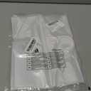 10 Pcs Hanging Storage Bags Reusable Clear HangingBags Clear Hook Hanging Plastic Bags for Classroom Library Armoire Bathroom(10'' x 12.5'')