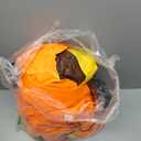 Danxilu 12 FT Giant Inflatable Turkey Thanksgiving Outdoor Decorations, Thanksgiving Inflatables with Street Signs Blow up Yard Decoration Built-in LED Lights for Garden Lawn Fall Holiday Decor