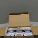 26 PCS Regular Mouth Mason Jar Lids With Straw Hole - 70MM Canning Caps for Drinking and Food Storage, Silver Tinplate With Silicone Ring, Straws, and Cleaning Brush