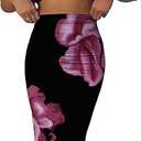 Milumia Women's Two Piece Set Floral Fitted Crop Top Tee and Bodycon Maxi Skirts S