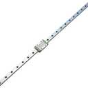 600mm MGN12 Linear Rail Guide with MGN12H Carriage Block for 3D Printer and CNC Machine