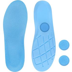 Endoto Insoles for Airtag for Kids Toddler and Adults, Shoe Inserts Soles for Air Tag Holder (US Patent: USD1082268) (Color: Blue,Size: 170mm)