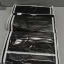 Purse Organizer, NEW Improved Larger, Purse Organizer for Closet, Heavy Duty Hooks, Purse Storage, Durability Material, Handbag Organizer, Holds Bigger Bags, Closet Organizer, Black-1Pack