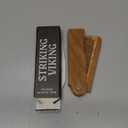 Striking Viking Folding Wooden Comb for Men - Sandalwood Switchblade Beard Comb for Grooming and Styling - Use Dry or With Oils & Balms