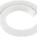 ANTOBLE 1.25'' Pool Hose for Intex, Swimming Pool Pump Replacement Hoses, White Plastic Filter Sucion Hose Pools 3 Foot(36'') Long for Above Ground Pool