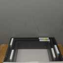 Shadowbox Shelf With Beaded Trim Set Of 3 Black Large Shelf 14"×14"×3.5" Medium Shelf 12"×12"×3.5" Small Shelf 10"×10"×3.5"