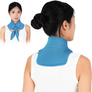 Neck Ice Pack Wrap, Widened Cooling Neck Wraps, Upgraded Gel Ice Pack for Neck, Long Lasting Cold Pack for Hot Weather, Relief of Pain, Swelling