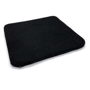 Jaegvida Silicone Seat Cushion Breathable Gel Egg Seat Cushion with Non-Slip Cover for Office Chair Car and Wheelchair (Black)