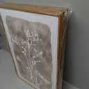 ANHUIB Beige Artwork 16x24 Inch Framed Beige Floral Wall Art Large Neutral Wildflower Wall Decor Vintage Plant Art Prints Set of 3 for Living Room Bedroom Office