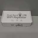Setup WiFi Extender - WiFi Extender Signal Booster, 12880 Sq.Ft Coverage, Dual Band 5GHz/2.4GHz 1200Mbps, 105-Device Support with Wide Compatibility