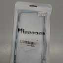 Misscase for iPhone 16 Pro Max Magnetic Case,Compatible with Magsafe,Full Protection Metallic Color Phone Cover with Camera Lens Protector,Slim Anti-Scratch Soft TPU Bumper Cases Silver