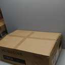 VCCUCINE 24"x14" Wall Mount Sink,Small Wall Mounted Bathroom Sink Contemporary Porcelain Ceramic,Modern White Floating or Countertop Rectangle Lavatory Art Basin with Faucet Hole Vanity