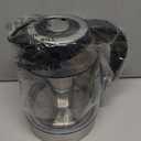 Chefman Electric Kettle with Temperature Control, 5 Presets LED Indicator Lights, Removable Tea Infuser, Glass Tea Kettle & Hot Water Boiler, 360 Swivel Base, BPA Free, Stainless Steel, 1.8 Liters