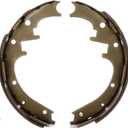 ACDelco Silver 14705B Bonded Rear Drum Brake Shoe Set