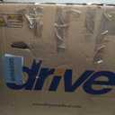 Drive Medical Silver Sport 1 Folding Transport Wheelchair - Lightweight Mobility Support - Full Armrests - Removable Swing-Away Footrests - Durable Steel Construction - Compact Folding Frame - Black