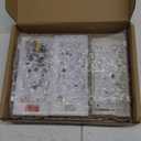 NEW 2 Pcs W10515057 & 1 Pc W10515058 LED Light SET With Tapered Lens and Bezel compatible for Whirlpool, Kenmore, Maytag, KitchenAid, Refrigerators, WPW10515057 AP6022533 PS11755866