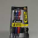 Pilot G2 Retractable Premium Gel Ink Roller Ball Pens, Fine Point, 4-Pack