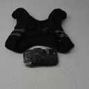 ZELUS Weighted Vest, 6lb/8lb/12lb/16lb/20lb/25lb/30lb Weight Vest with Reflective Stripe for Workout, Strength Training, Running, Fitness, Muscle Building, Weight Loss, Weightlifting, Black(12 lb)