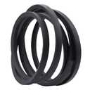 Dylawnio 954-0467A 754-0467 Transmission Drive Belt for MTD Cub Cadt LTX1040 Toro LX420 LX423 LX425 Craftsman LT2000 Mower Replace 754-0467A 954-0467 112-0301, 5/8" x 90-1/2 "