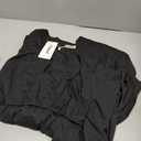 CzzzyL Womens Flutter Long Sleeve Smocked Tiered Nursing Dress for Breastfeeding with Pockets (Large, Black-09)