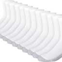 Hanes Boys' Socks Pack, Double Tough Moisture Wicking Ankle, Crew, No Show Socks, 12 & 14 Pair Packs