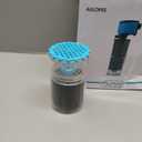 Submersible Aquarium Filter, Upgraded 50-150 Gallon Fish Tank Filter with Fish Guard, Internal Whisper Pump for Turtle Tank, Debris Tray, Check Valve, Fresh/Saltwater