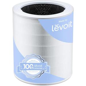 Levoit Core 600S-P Air Purifier Genuine Replacement Filter, AHAM VERIFIDE, Supports HEPA Sleep Mode, High-Efficiency Activated Carbon, Removes Smoke, Odors, Allergens, Core 600S-RF, 1 Pack