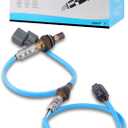234-4092 234-4123 O2 Oxygen Sensor Upstream Downstream 2PCS for 2001 2002 2003 2004 2005 Honda Civic 1.7LD17A7 Engine Only
