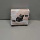 ACRABROS Car Seat Cover Baby: Winter Infant Carseat Canopy for Boy Girl Newborn, Zipper Peeping Window, Warm Cozy Cold Weather Waterproof Fitted, Black