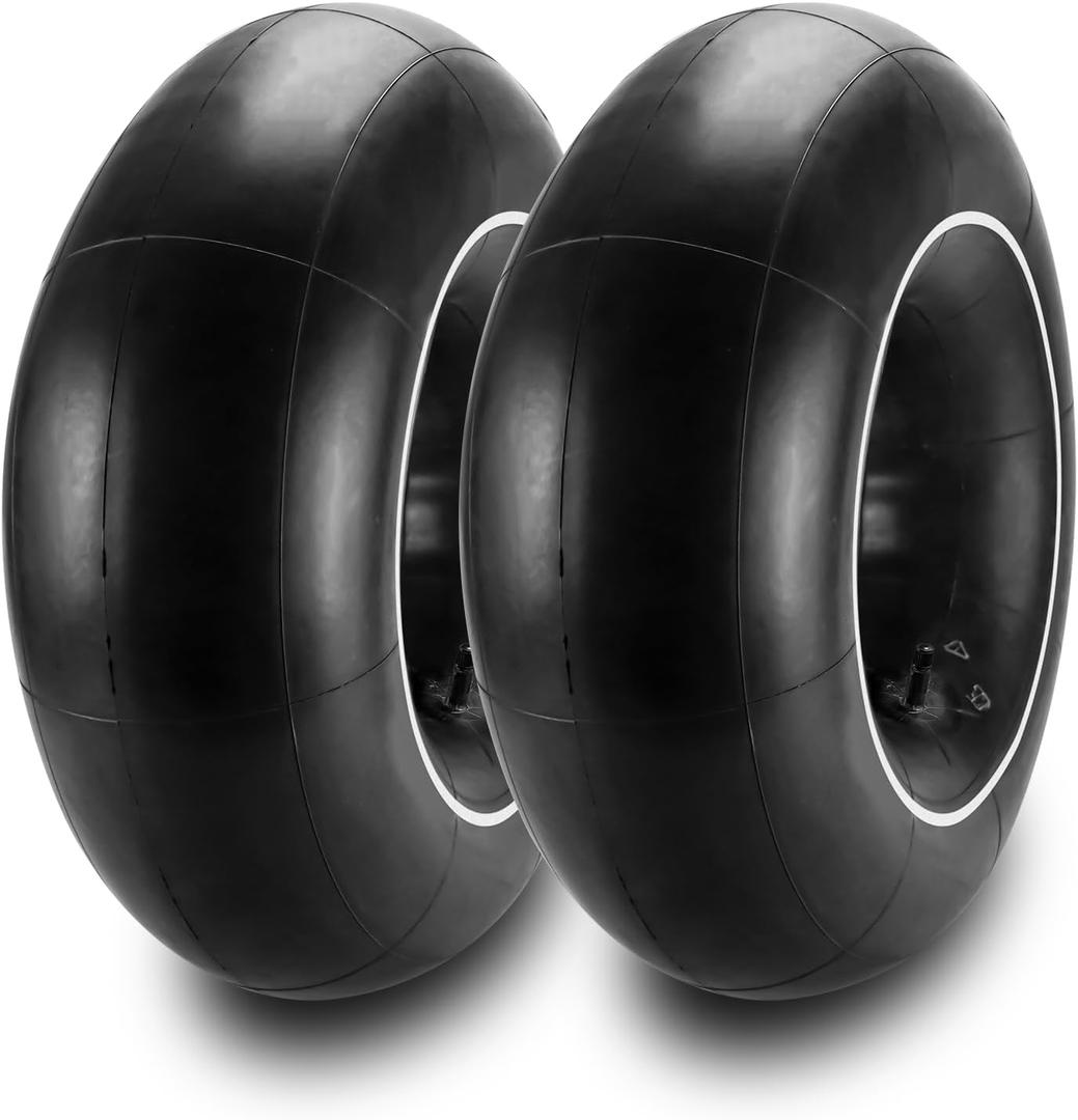 Cenipar 20x8.00-8, 20x8-8, 20x10.00-8 Inner Tubes(2 Packs), Replacement Inner Tubes for Heavy Duty Cart,Such as Trunk, Tractor, Garden Carts,Golf Cart, Mowers, with TR13 Straight Valve Stem