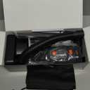 Handheld Vacuum Cordless 25000PA Powerful Suction, Portable Car Vacuum, 3 in 1 Hand Held Vacuum Rechargeable 8000mAh with LED Light, HEPA Filter, Home, Car Seats, Office, Pet Hair, Dust Buster (Orange+black)