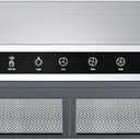 Range Hood 30 Inch Under Cabinet, 900CFM Stainless Steel Kitchen Stove Vent Hood, Touch/Gesture Control, 3 Speed Exhaust Fan, LED Lights, Reusable 5-Layer Aluminum Filters