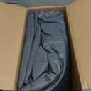 Intex 64417ED 22in Queen Dura-Beam Comfort Plush High-Rise Inflatable Air Mattress with Built in Pump for Travel and Camping, 600lb Weight Capacity (Grey)