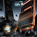 OMOTON Privacy Screen Protector for iPhone 17 Pro Max [Auto-Align Installation], Tempered Glass with 9H+ Hardness & 12FT Military Grade Shatterproof, 100% Anti-Spy, Full Coverage Protection, 2 Pack