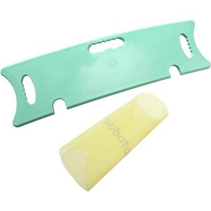 Transfer Board and Slide Board for transferring, Sliding Board Transfer to Wheelchair, Patient Transfer, Transfer Boards from Wheelchair to Car, Toilet, Tub, Slide Sheet, Green [Patent Pending]