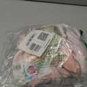 Disney Minnie Mouse Pink, Rose, Black & White Super Soft Milestone Baby Blanket, Pink, White, Black, Raspberry, 40x50 Inch (Pack of 1)