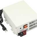 RV Battery Charger Power Supply 60 Amp, 12V Power Converter with Built-in 4 Stage Smart Battery Charger, Output Voltage 13V-16.5V