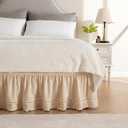 Miye Bed Frame Skirt Lace Design