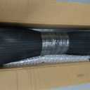 alophoty 8 FT Garage Door Seal Bottom Kit - Heavy Duty EPDM Rubber U+O Ring Weather Stripping with Pre-drilled Aluminum Track, Universal Replacement Stops Rain, Drafts & Pests, Easy to Install