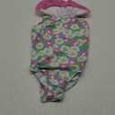 XiaoMoSha Girls Swimsuits Ruffled Round Neck One Piece Bathing Suits Quick Dry UPF 50+ Summer Hawaii Swimwear for Kids 3-10T (Hotstars)