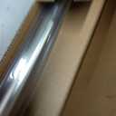 Ivilon Drapery Window Curtain Rod - Knob Design, 1 Inch Rod, 28 to 48 Inch. Satin Nickel