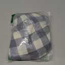 Mebie Baby Dusty Blue Gingham Muslin Swaddle, Modern and Neutral Swaddle Blanket for Baby Girl or Boy, Soft Baby Blankets, 0-3 Month, Comfy Wrap, Baby Essentials & Gifts