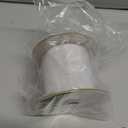 Dritz 1/4" Braided Elastic, White, 65 yd