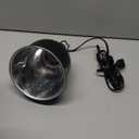 DXOPHIEX 5.5inch Deep Dome Reptile Heat Lamp Reptile Light Fixture UVB Light Fixture Max 100W for Bearded Dragon, Turtles, Snake and Lizard Terrarium